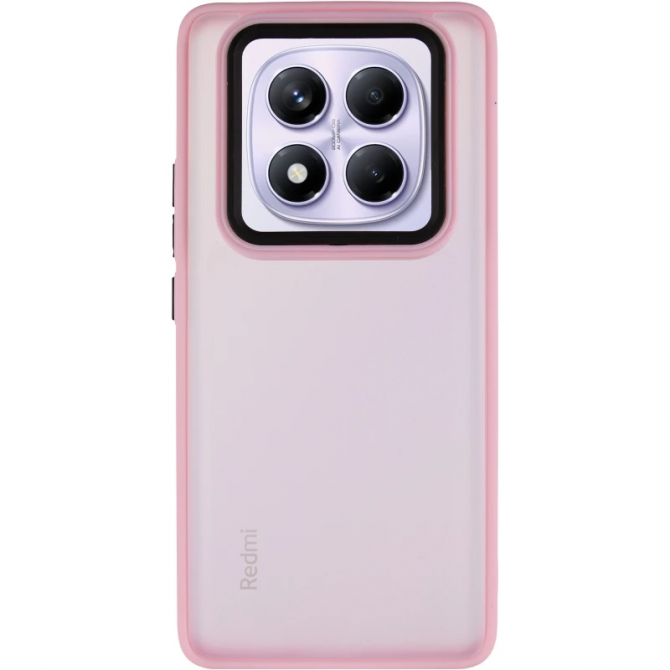 Чехол TPU+PC Lyon Frosted series Xiaomi Redmi Note 15 4G/5G Pink