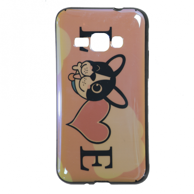 Чехол U-Like Picture series для Samsung J120 Love Pink-1