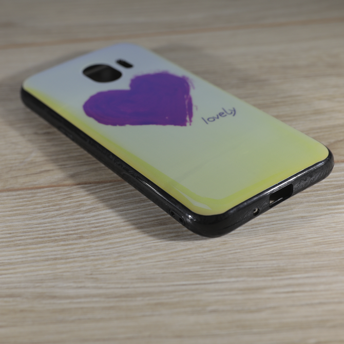 Чехол U-Like Picture series для Samsung J250 (J2 2018) Heart Blue-2