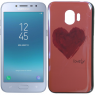 Чохол U-Like Picture series для Samsung J250 (J2 2018) Серце/Рожевий