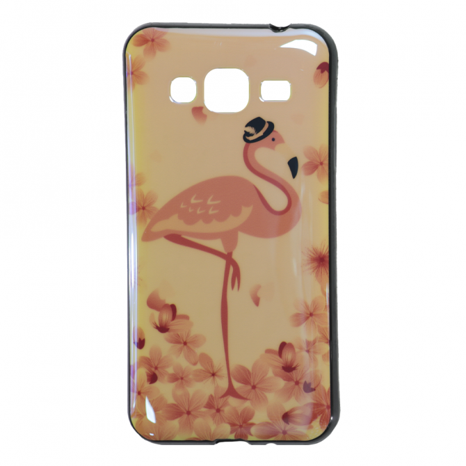 Чехол U-Like Picture series для Samsung J300/J320 Flamingo-1