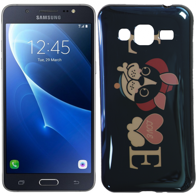 Чохол U-Like Picture series для Samsung J300/J320 Love Black