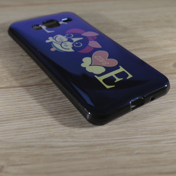 Чохол U-Like Picture series для Samsung J300/J320 Love Black-2