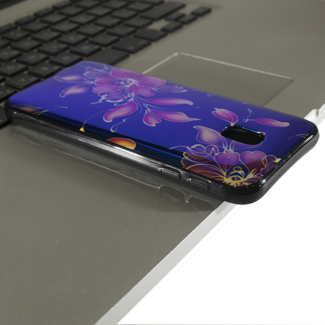Чехол U-Like Picture series для Samsung J330 (J3 2017) Flowers-3