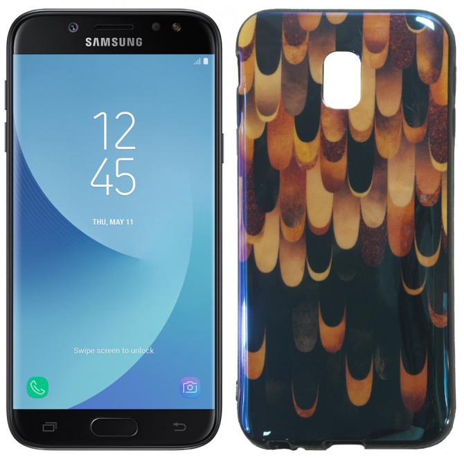 Чохол U-Like Picture series для Samsung J330 (J3 2017) Вогні