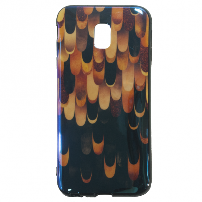 Чохол U-Like Picture series для Samsung J330 (J3 2017) Вогні-1