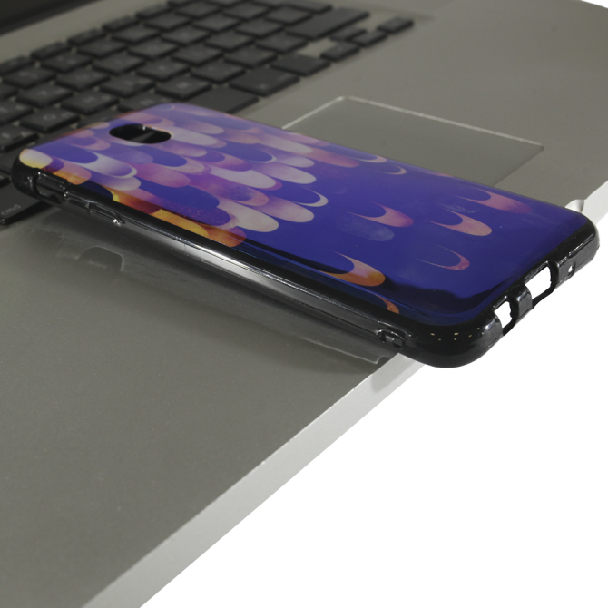 Чохол U-Like Picture series для Samsung J330 (J3 2017) Вогні-2