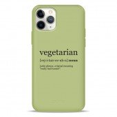 Чохол Pump Silicone Minimalistic Case for iPhone 11 Pro Max Vegetarian Wiki Чохол Pump Silicone Minimalistic Case for iPhone 11 Pro Max Vegetarian Wiki