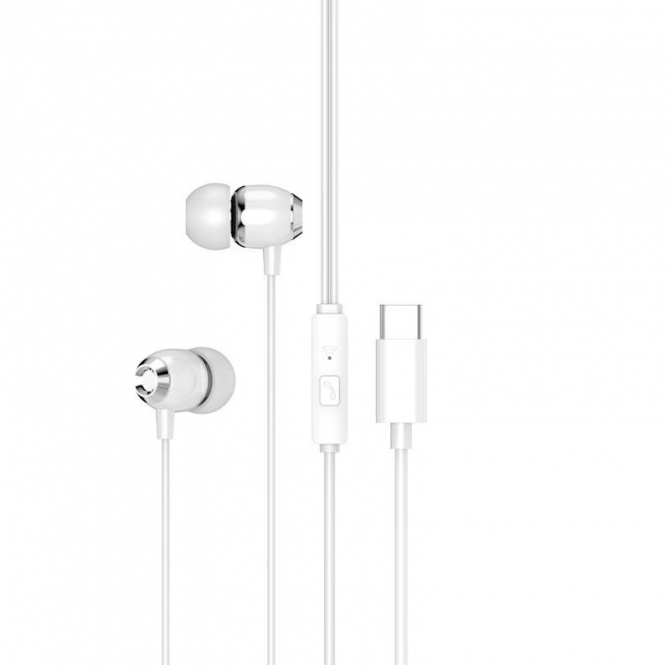 Наушники HF XO EP25 (Type-C) White
