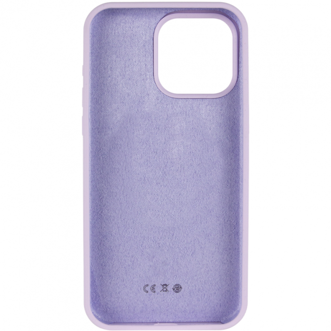 Силиконовый чехол для iPhone 15 Lilac FULL (NO LOGO)-2