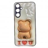 Накладка Prisma Fluffie для Samsung Galaxy A15 4G/5G Bear