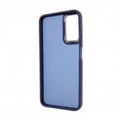 Чохол TPU+PC Lyon Frosted series Oppo A38/ A18 Navy Blue Чохол TPU+PC Lyon Frosted series Oppo A38/ A18 Navy Blue