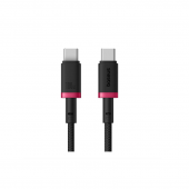 Кабель Baseus Dura Series Type-C to Type-C 100W Black/Red 1m Кабель Baseus Dura Series Type-C to Type-C 100W Black/Red 1m