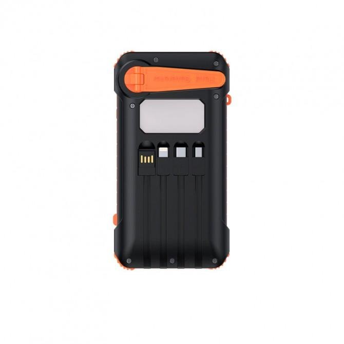 Повербанк HAVIT HV-PB5126 20000mAh Solar защищена с солнечной батареей Black/Orange-2