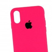 Оригінальний силіконовий чохол для iPhone Xr Неоново Рожевий Оригінальний силіконовий чохол для iPhone Xr Неоново Рожевий