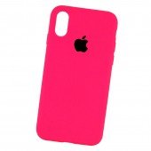Оригінальний силіконовий чохол для iPhone Xr Неоново Рожевий Оригінальний силіконовий чохол для iPhone Xr Неоново Рожевий