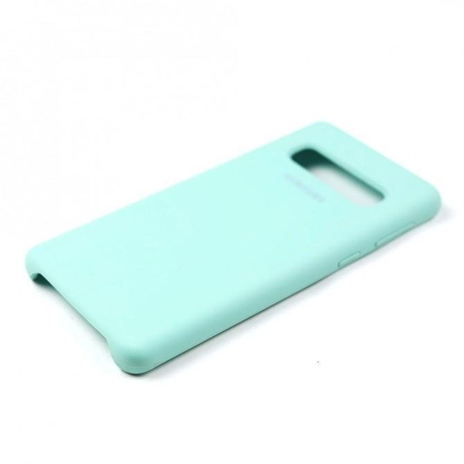 Чехол силиконовый для Samsung G973 Galaxy S10 Ментоловый-4