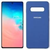 Чехол силиконовый для Samsung G973 Galaxy S10 Синий