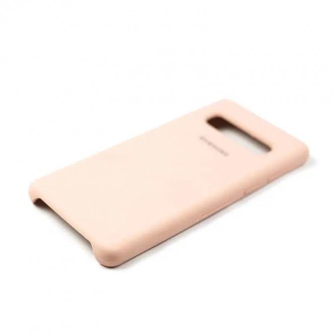 Original Soft Case Samsung G975 Galaxy S10 Plus Бежевий-2