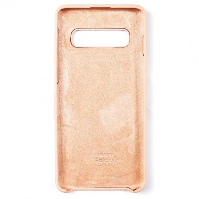 Original Soft Case Samsung G975 Galaxy S10 Plus Бежевий-3
