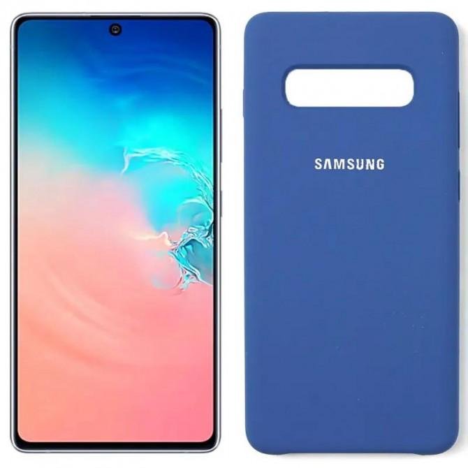 Original Soft Case Samsung G975 Galaxy S10 Plus Синій