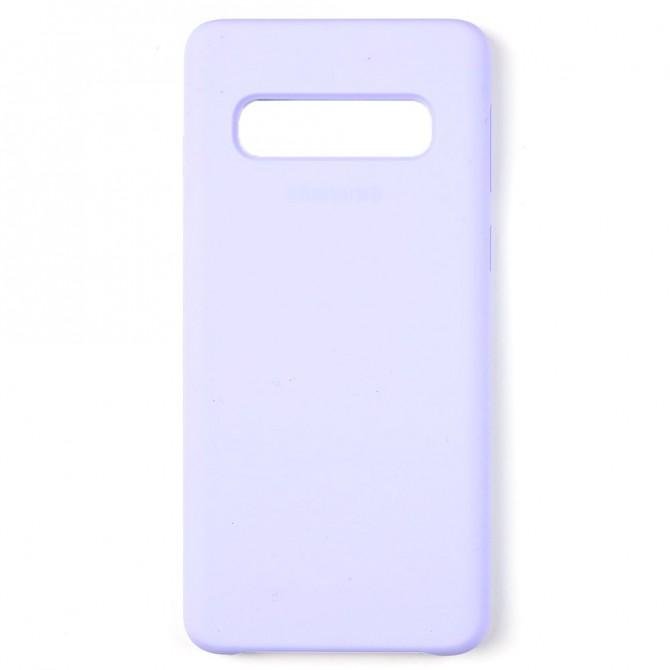 Чехол силиконовый для Samsung G975 Galaxy S10 Plus Лавандовый-1
