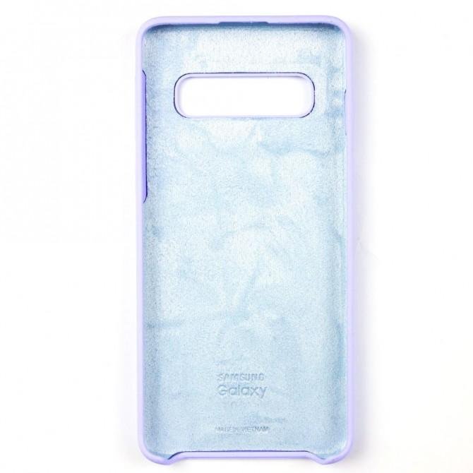 Чехол силиконовый для Samsung G975 Galaxy S10 Plus Лавандовый-2