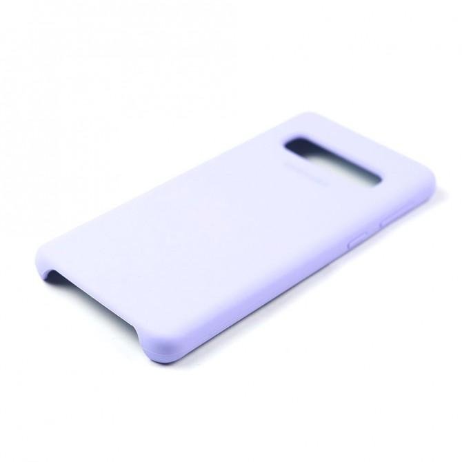 Чехол силиконовый для Samsung G975 Galaxy S10 Plus Лавандовый-4