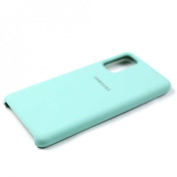 Чехол силиконовый для Samsung G980 Galaxy S20 Ментоловый-4