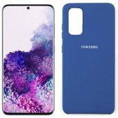 Чохол силіконовий для Samsung G980 Galaxy S20 Синій Чохол силіконовий для Samsung G980 Galaxy S20 Синій