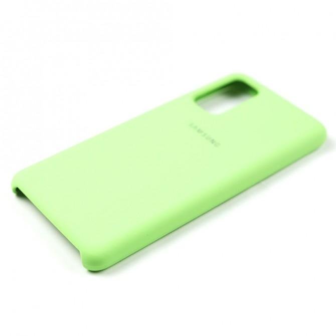 Чехол силиконовый для Samsung G980 Galaxy S20 Зеленый-4
