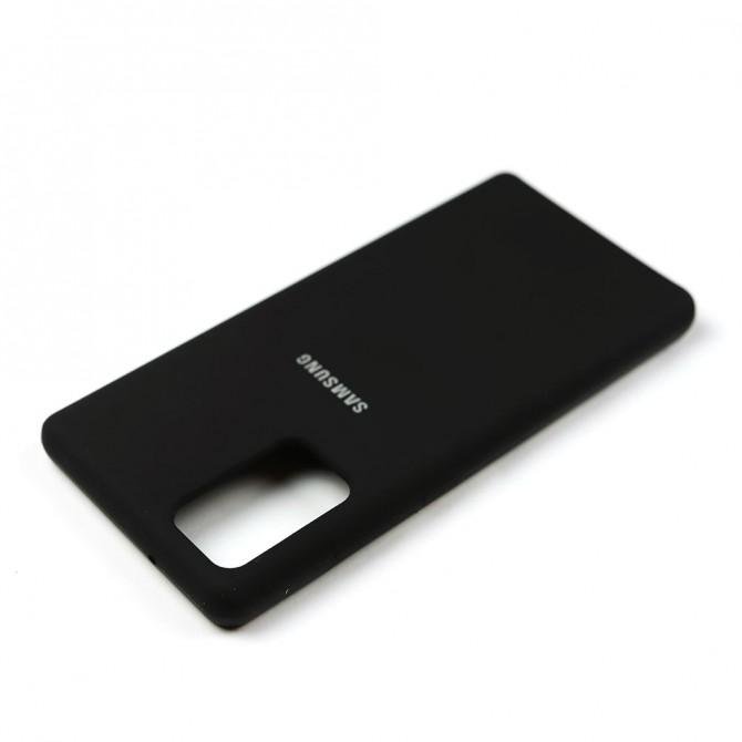 Чохол силіконовий для Samsung G985 Galaxy S20 Plus Чорний-3