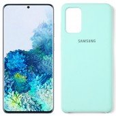 Чехол силиконовый для Samsung G985 Galaxy S20 Plus Ментоловый  Чехол силиконовый для Samsung G985 Galaxy S20 Plus Ментоловый