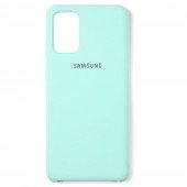 Чехол силиконовый для Samsung G985 Galaxy S20 Plus Ментоловый  Чехол силиконовый для Samsung G985 Galaxy S20 Plus Ментоловый