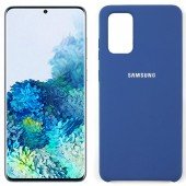 Чехол силиконовый для Samsung G985 Galaxy S20 Plus Синий Чехол силиконовый для Samsung G985 Galaxy S20 Plus Синий