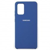 Чехол силиконовый для Samsung G985 Galaxy S20 Plus Синий Чехол силиконовый для Samsung G985 Galaxy S20 Plus Синий