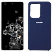 Чохол силіконовий для Samsung G988 Galaxy S20 Ultra Темно Синій Чохол силіконовий для Samsung G988 Galaxy S20 Ultra Темно Синій