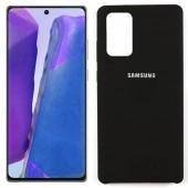 Чохол силіконовий для Samsung Note 20 Чорний Чохол силіконовий для Samsung Note 20 Чорний