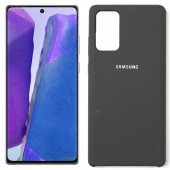 Чохол силіконовий для Samsung Note 20 Темно Сірий Чохол силіконовий для Samsung Note 20 Темно Сірий