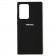 Чехол силиконовый для Samsung Note 20 Ultra Чёрный