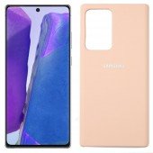Чехол силиконовый для Samsung Note 20 Ultra Бежевый Чехол силиконовый для Samsung Note 20 Ultra Бежевый