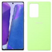 Чехол силиконовый для Samsung Note 20 Ultra Зеленый Чехол силиконовый для Samsung Note 20 Ultra Зеленый