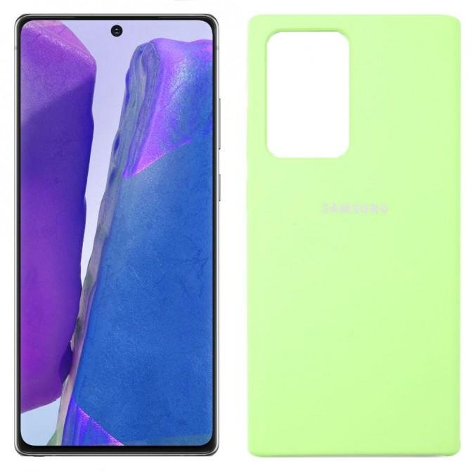 Чохол силіконовий для Samsung Note 20 Ultra Зелений