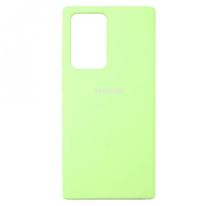 Чохол силіконовий для Samsung Note 20 Ultra Зелений-1