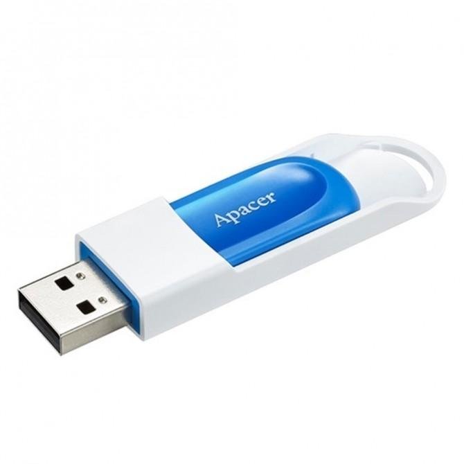Флеш пам'ять Apacer 32Gb AH23A Білий