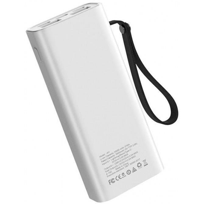 Повербанк Hoco J41 Treasure (10000mAh) White-1