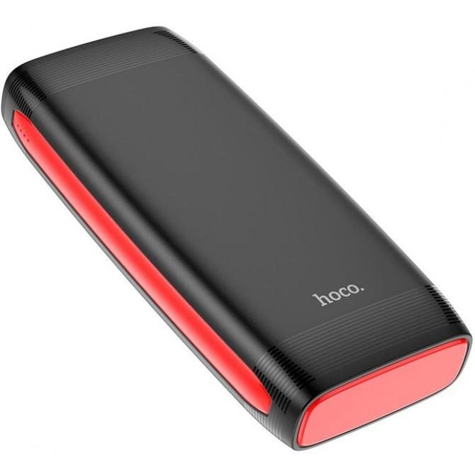 Повербанк Hoco J64 Tough Micro/Type-C/F-Light (10000mAh) Black-1