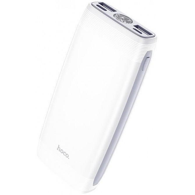 Повербанк Hoco J64 Tough Micro/Type-C/F-Light (10000mAh) White-1
