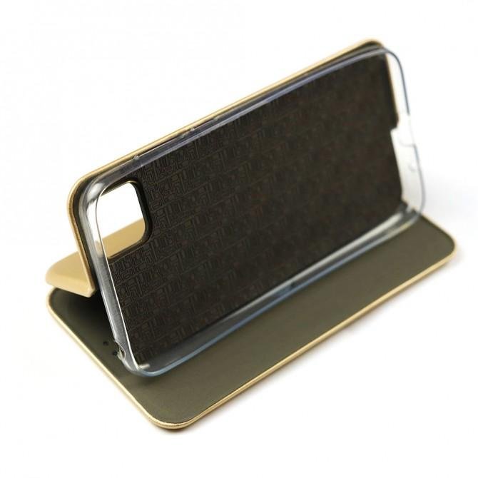 Чехол книжка U-Like Best для Huawei Y5P Золотой-4