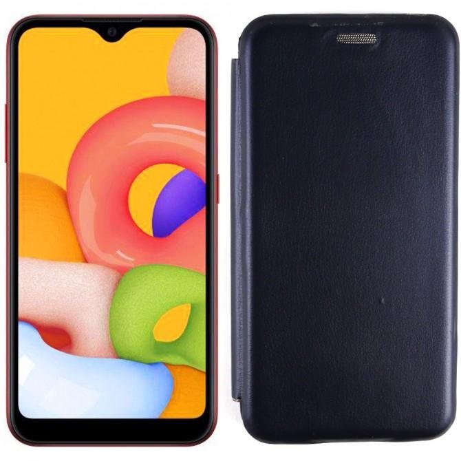 Чехол-книжка U-Like Best для Samsung A015 Galaxy A01 2019 Black